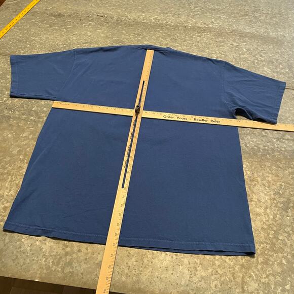 Vintage Indiana Colts 2005 NFL Tee Shirt Mens XL Blue Helmet Y2K Football Cotton - Picture 6 of 8